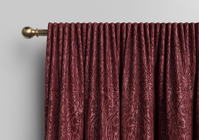 Tiverton, Carmine - Made to Measure Curtains - Image 10